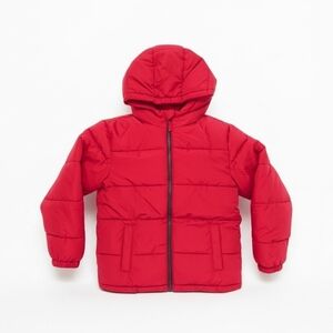 Swiss Tech Red Fleece-Lined Jacket